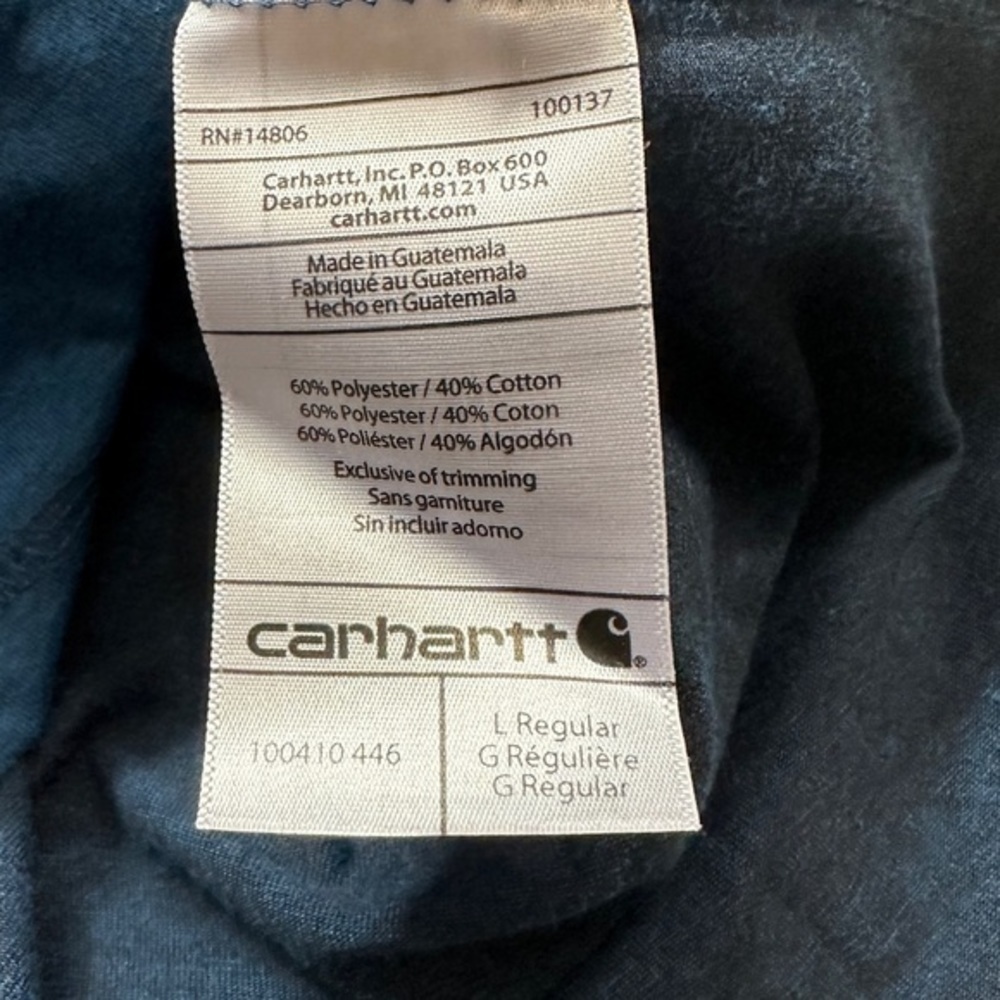 CARHARTT BUILT TO LAST TOP - Picture 7 of 7